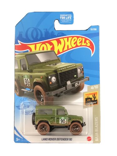 Hot Wheels 2020 HW Baja Blazers Green Land Rover Defender 90